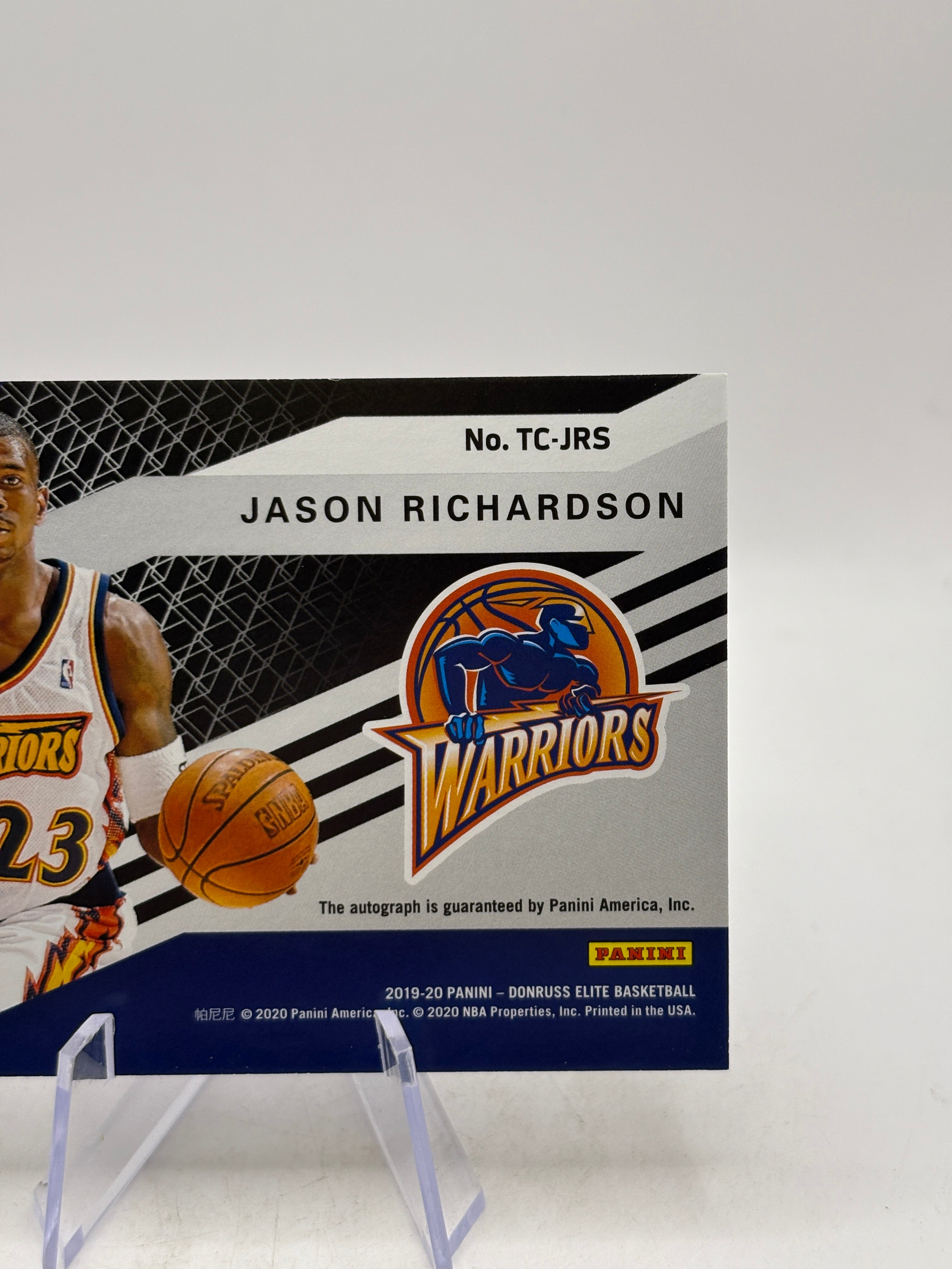 2019-20 Panini Donruss Elite Turn of the Century Jason Richardson Blue /35